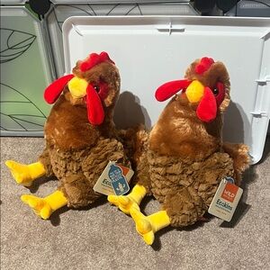 Wild Republic Ecokins Chicken Plush Toys